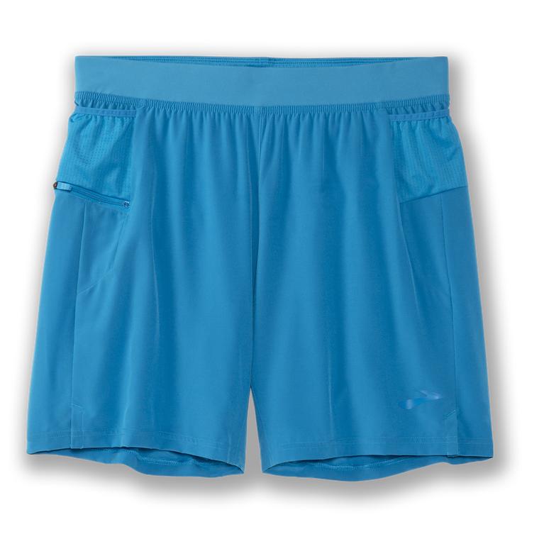 Brooks Men's Sherpa 7 2-in-1 Running Shorts - Electric Blue (RLDF25940)